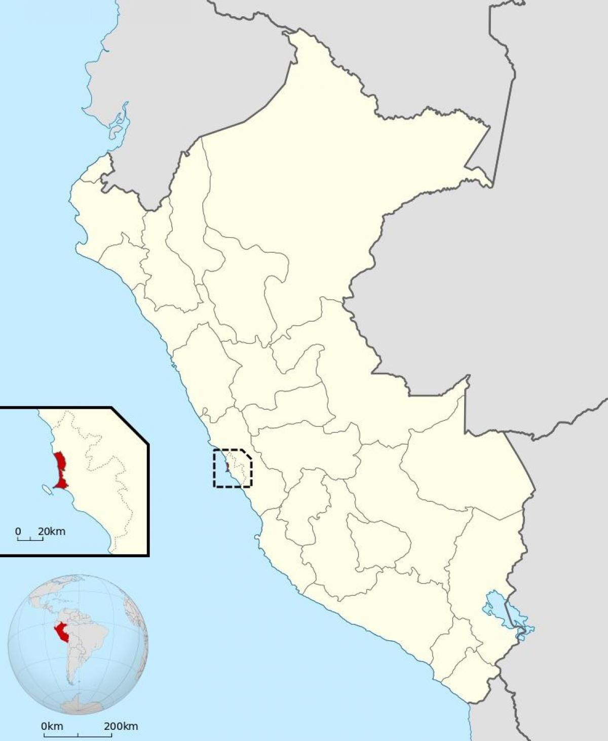 mapa callao Peru