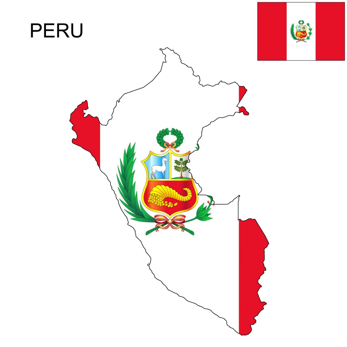 mapu Peru vlajka