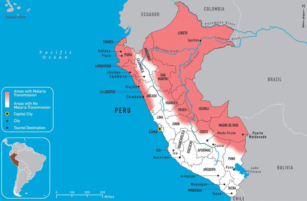mapu Peru malária