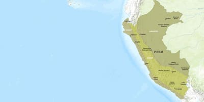 Mapa kuelap Peru 