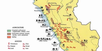 Mapu Peru poľnohospodárstvo