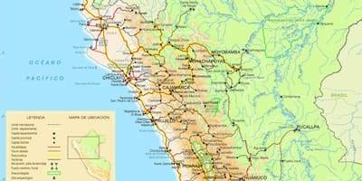 Mapu severného Peru